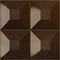 Ekena Millwork 19 5/8in. W x 19 5/8in. H Foster EnduraWall Decorative 3D Wall Panel Covers 2.67 Sq. Ft. WP20X20FOAMB - alternate 1